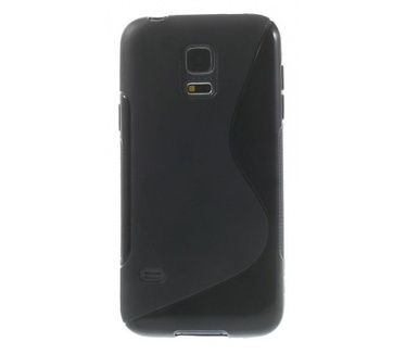 Kees S-line Gel Hoesje Samsung Galaxy S5 Mini - Zwart