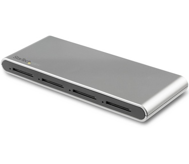 Startech.com 4-poorts USB-C SD kaart lezer USB 3.1 (10Gbps) SD 4.0, UHS-II card reader