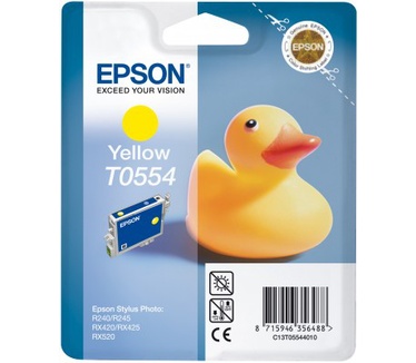 Epson inktpatroon Yellow T0554