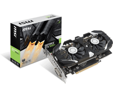 MSI GeForce GTX 1050 TI 4GT OC