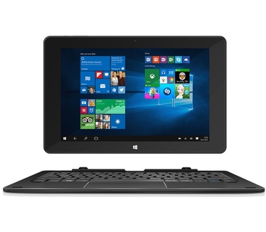 TrekStor SurfTab duo W1 WiFi (Qwertz toetsenbord) Zwart
