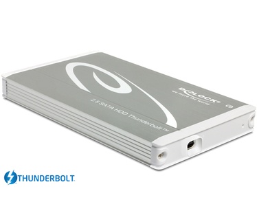 Delock 2,5" External Drive Thunderbolt SSD 50GB Aluminium