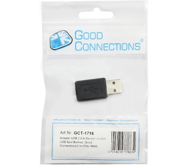 Alcasa USB 2.0 A/mini USB