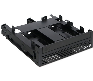 Icy Dock HDD Einbaurahmen SSD/HDD 4x - Laufwerks-Gehäuse - 2,5\"