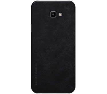 Nillkin Qin PU Leather Book Case - Samsung Galaxy J4 Plus - Zwart  Zwart