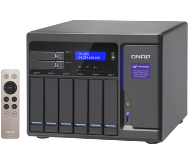 QNAP Turbo vNAS TVS-882 (Ci5-6500, 16GB ram, 450W voeding)
