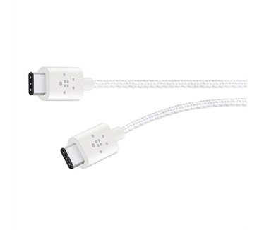 Belkin USB 2.0 USB-C naar USB-C Kabel 60W 1.8 meter - Wit