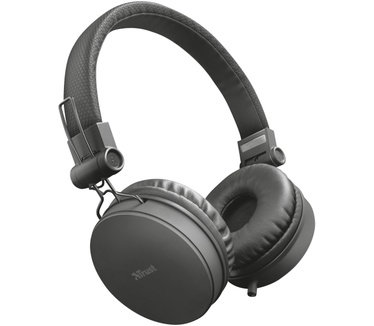 Trust Tones Wired Headphones (Zwart)