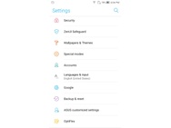 Asus Zenfone 4 software