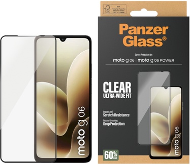 PanzerGlass PanzerGlass® Screen Protector Motorola moto g06 | moto g06 POWER | Ultra-Wide Fit