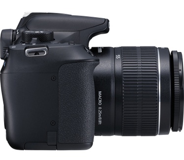 Canon EOS 1300D + EF-S 18-55mm f/3.5-5.6 DC III Zwart