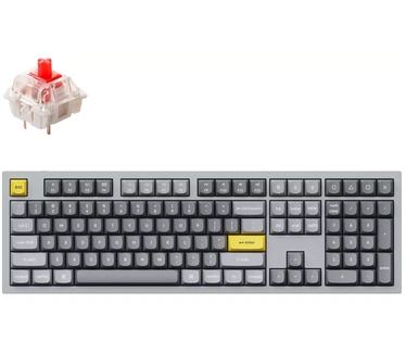 Keychron Q6-D1 RGB leds, Double-shot PBT, hot swap US