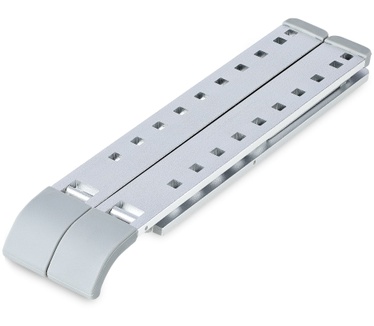 Startech.com Inklapbare Laptopstandaard, Verstelbare Hoek, Ergonomische Laptophouder, Draagvermogen 10Kg, Ventileren/Kantelen/Verhogen, Aluminium Tablet/Laptop Steun/Riser/Staander