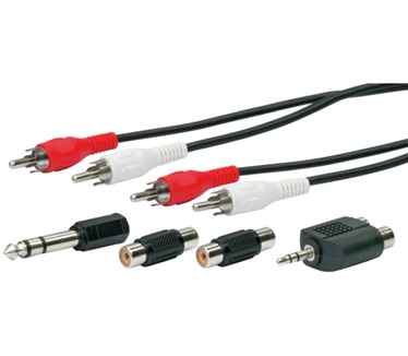 Schwaiger 2 x RCA/2 x RCA 2.5m