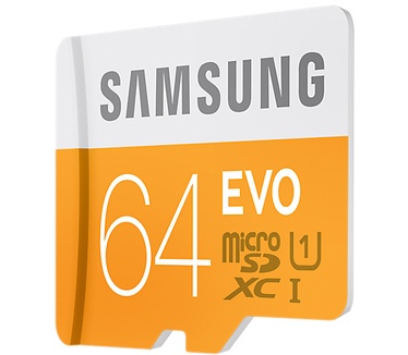 Samsung EVO 64GB MicroSDXC