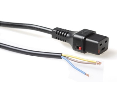 Advanced Cable Technology 2.0m C19 female - Open end