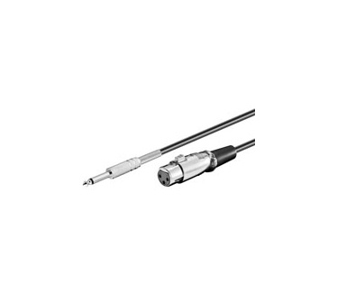 Goobay Microphone connecton cable, 6m (bulk)