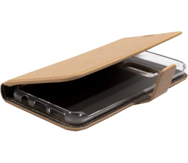 Mobiparts Saffiano Wallet Case Samsung Galaxy S8 Gold