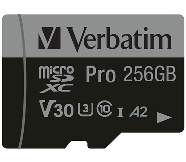 Verbatim Pro U3 MicroSDXC 256GB