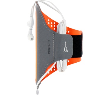 Mobiparts Comfort Fit Sport Armband Apple iPhone 12 Pro Max Neon Orange