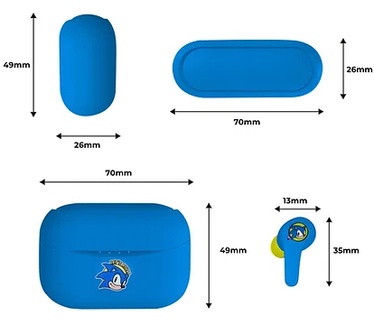 OTL Technologies SEGA Sonic the Hedgehog TWS Earpods