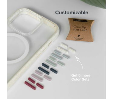 Woodcessories Clear Case (iPhone 14 Clear Case) Transparant