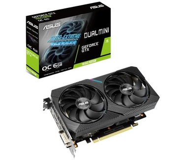 Asus Dual GeForce GTX 1660 Super Mini OC edition