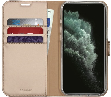 Accezz Wallet Softcase Booktype (iPhone 12 Pro Max) Goud