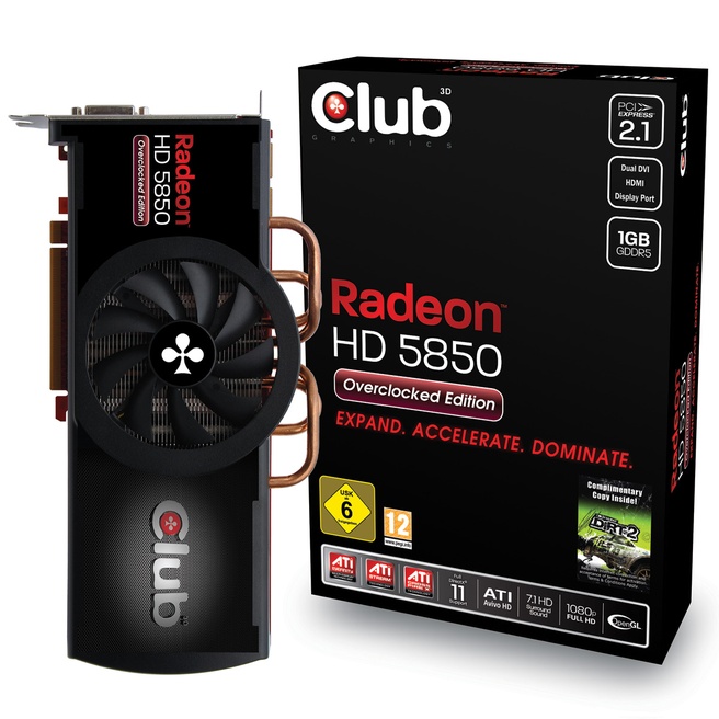 Club3D HD 5850 OC