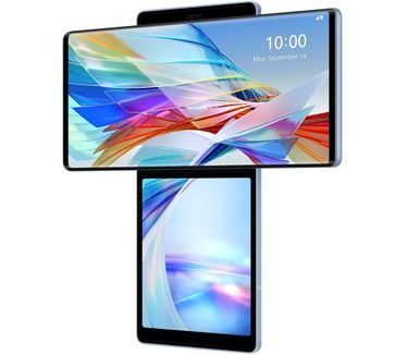 LG Wing Blauw, Paars