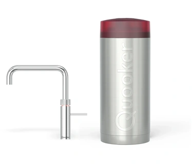 Quooker Fusion Square Chroom incl. COMBI reservoir