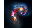 Beelden van Alma aangevuld met Hubble-beelden
