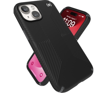 Speck Presidio2 Grip Apple iPhone 15 Black - with Microban