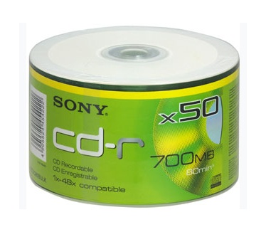 Sony CD-R 700 MB 50 pk