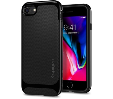 Spigen Apple iPhone 8 Hoesje Neo Hybrid Herringbone  Zwart