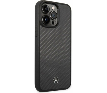 Mercedes-Benz Carbon Back Case - iPhone 14 Pro Max (6.7") - Zwart Zwart