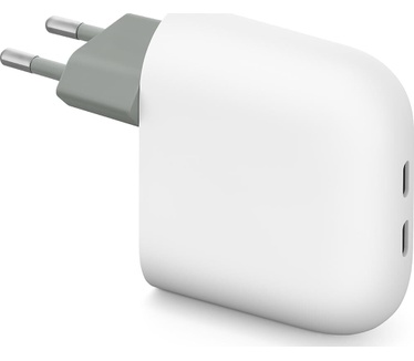 Google Flex 67W Dual USB-C Snellader Wit