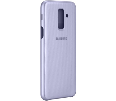 Samsung Galaxy A6+ Wallet Cover (Galaxy A6+) Paars