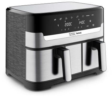 Tefal Jamie Oliver by Tefal Easy Fry & Grill Dual EY90JD 8,3L dubbele airfryer