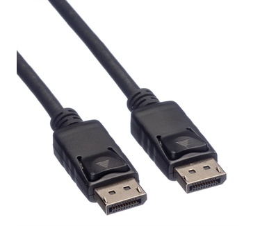 Roline DisplayPort Kabel, DP M/M, zwart, 1 m