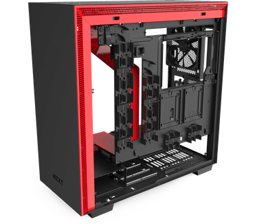 NZXT H710i Zwart/Rood
