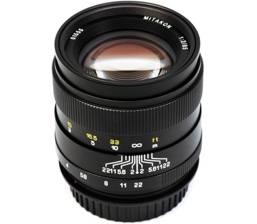 ZhongYi Optics Mitakon Creator 85mm f/2