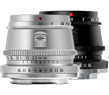 TTArtisan APS-C 35mm F1.4 (Canon EF-M) Zwart