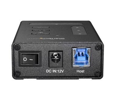 Startech.com 4 poorts USB hub USB-A naar 3x USB-A en 1x USB-C USB 3.0 metaal