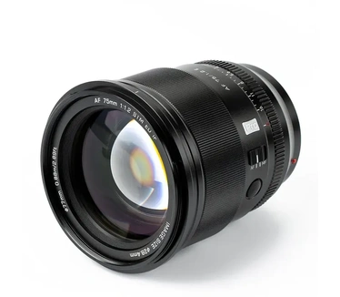 Viltrox FE 75mm f1.2 Sony E-Vatting (Sony E, APS-C / DX), Objectief, Zwart