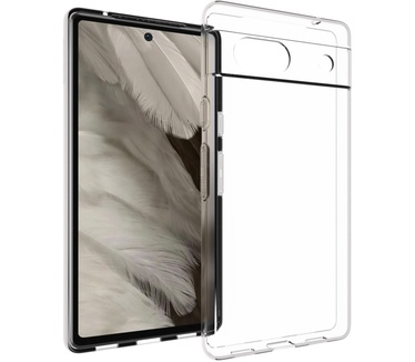 Accezz Clear Backcover Google Pixel 7a - Transparant