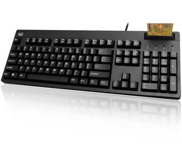 Adesso 104KEY SMART CHIP SCR READER