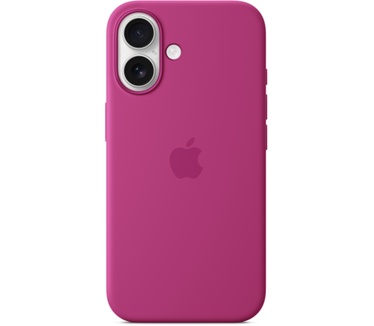Apple Siliconen Back Cover met MagSafe - iPhone 16 Roze