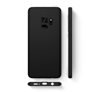 Spigen Air Skin Samsung Galaxy S9 - 592CS22867 (Black) (Galaxy S9) Zwart