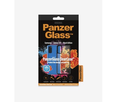 PanzerGlass ClearCase Black Edition (Galaxy S20) Transparant